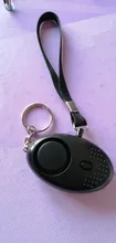 Alarma de autodefensa con forma de huevo para niña y mujer, alerta de protección de seguridad Personal, llavero de alarma de emergencia fuerte, 120dB