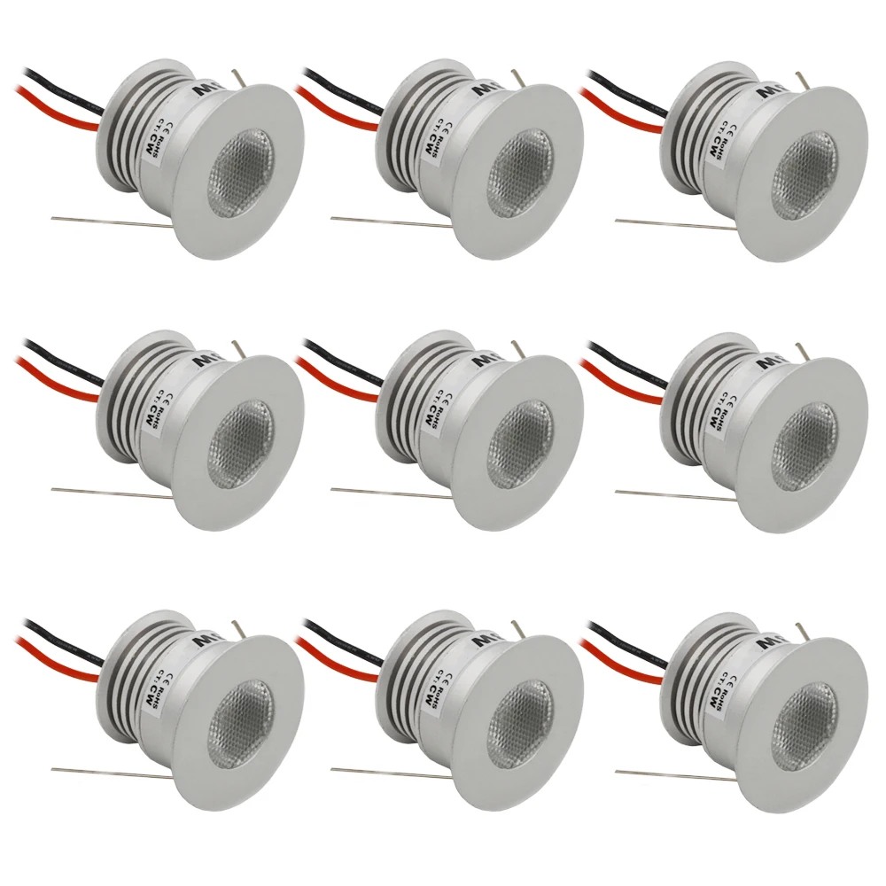 Indoor Spot Light 3W Recessed LED Cabinet Light Downlight 12V-24V / 3V Living Room Bedroom Kitchen Ceiling Spotlight 30mm Cutout
Indoor Spot Light 3W Recessed LED Cabinet Light Downlight 12V-24V / 3V Living Room Bedroom Kitchen Ceiling Spotlight 30mm Cutout