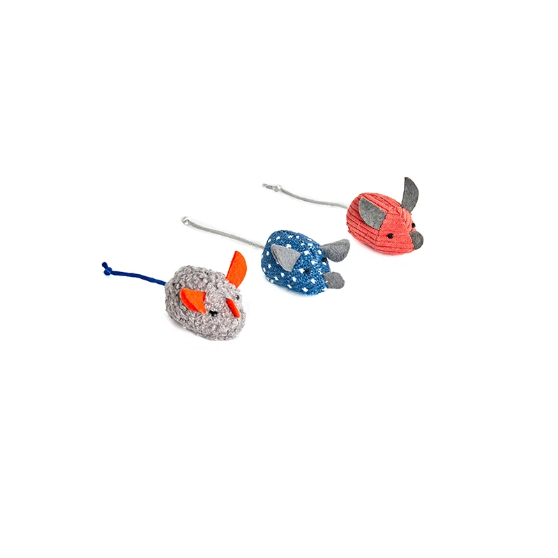 Cat Toy Set Mouse Cloth Toys with Catnip inside For Cat Interactive Chew Toy for Cat 3-pack Pet supplies
Cat Toy Set Mouse Cloth Toys with Catnip inside For Cat Interactive Chew Toy for Cat 3-pack Pet supplies