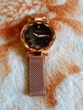 Relojes de cuarzo de lujo para mujer, pulsera magnética de cielo estrellado, correa de acero inoxidable, de cristal, números romanos