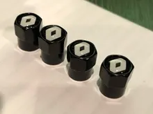 Nuevo 4 Uds Auto vástago de válvula de neumático tapas para Renault Megane 2 Duster Logan Captur Clio Laguna 3 Fluence accesorios de coche