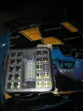 Foco LED de trabajo para coche, Combo de luz 3030 SMD, 87 vatios, 6500K, DC, 12-24 voltios, focos para camión, 4x4, 4WD