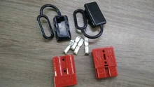Charge-Plug Connectors Cables Battery Connect-Disconnect-Winch Trailer-Pair Electrical-Power