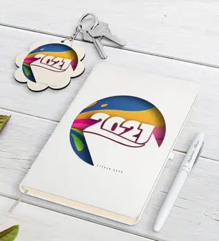 Personalized 2021 Happy birthday White Notebook Pen and Keychain Gift Seti-10 
Personalized 2021 Happy birthday White Notebook Pen and Keychain Gift Seti-10