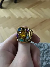 Accesorios de la película Power Cosplay anillo de aleación hombres mujeres joyería anillos de dedo