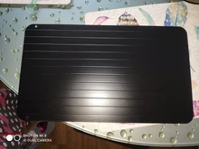 Uds rápido bandeja para descongelar rápido deshielo comida congelada carne fruta rápida descongelación placa bandeja para descongelar deshielo maestro utensilios de cocina