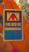 Hunter X Hunter-tarjeta de licencia de Anime japonés, Hisoka Gon, Freecss, Kurapika, Killua, Kulolo, HUNTER, de papel, PVC