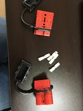Charge-Plug Connectors Cables Battery Connect-Disconnect-Winch Trailer-Pair Electrical-Power