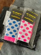 DH nueva, de Deportes de ciclismo profesional calcetines proteger los pies transpirable calcetín transpirable al aire libre bicicleta de carretera calcetines de Nylon accesorios para bicicletas