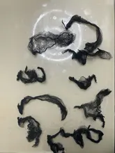 Pelucas de redes para el cabello, malla Invisible con borde elástico para estilizar el cabello, líneas suaves para bailar, deportivas, tejido, 10 uds.