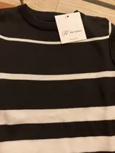 H Han Queen-Vestidos de punto a rayas para mujer, vestido de otoño Vintage, Bodycon de tubo para oficina, vestido elegante sencillo de fondo