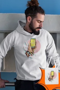 Angemiel Wear Captive To White Men 'S Hooded Sweatshirt Bags Kombin 
Angemiel Wear Captive To White Men 'S Hooded Sweatshirt Bags Kombin