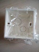 Wall-Mounting-Box Wall-Touch-Switch Eu/Uk-Socket Popular Cassette Esooli for Back-Box