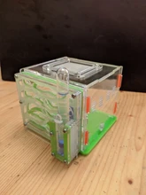 9colorDIY la humedad con área de alimentación nido de hormigas hormiga granja acrílico hormiga insecto nidos villa nueva mascota avanzada manía casa hormigas