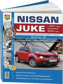 Repair Manual and operation for Nissan Juke. Model since 2011. ISBN: 978-5-91685-121-2
Repair Manual and operation for Nissan Juke. Model since 2011. ISBN: 978-5-91685-121-2