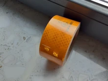 Cinta adhesiva reflectante de 3M, cinta de advertencia de diamante de grado de seguridad, para decoración de automóviles y bicicletas