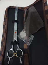 Fenice 7,0 /7,5/8,0 curva tijeras para perros profesional perro de pelo de gato cizalla de cortar a curva tijeras