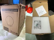 Glass-Aroma-Diffuser Air-Humidifier Firework Essential-Oil-Version Ultrasonic 100ml 3D