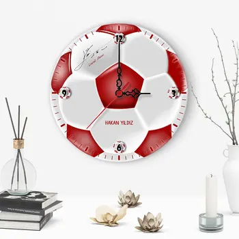 Personalised Lionel Messi Autographed Football Ball Design Wooden Wall Clock (30 cm.)-1
Personalised Lionel Messi Autographed Football Ball Design Wooden Wall Clock (30 cm.)-1