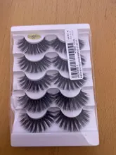 5 pares de pestañas postizas 3D largas naturales de imitación de pelo de visón Wispies Fluffies Drama pestañas suaves hechas a mano Libre de crueldad pestañas negras