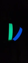 Cinta autoadhesiva con brillo reflectante, cinta luminosa extraíble, brillante fluorescente, de advertencia