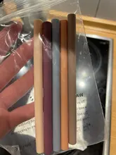 Pajitas de silicona de grado alimenticio estilo Ins para bebés, vasos de plástico en espiral para beber, para fiestas de cumpleaños, 5 uds.