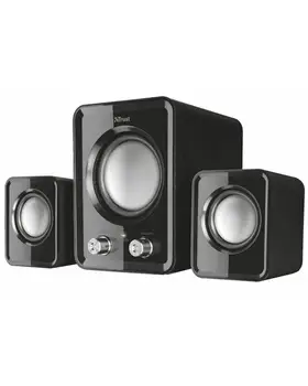 

Speakers 2.1 TRUST ZIVA COMPACT - 12W MAX. (6W RMS) -Low Volume Controller in WOOFER-USB power