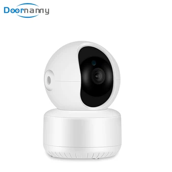 Doornanny WiFi 1080P FHD PTZ Mini Camera Baby Monitor Two Way Audio Remote Control IP Camera WiFi Security Surveillance 
Doornanny WiFi 1080P FHD PTZ Mini Camera Baby Monitor Two Way Audio Remote Control IP Camera WiFi Security Surveillance