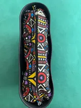 TANQU-Bolsillo interior de lona impermeable para Mini bolsa, bolsillo con cremallera, colorido, clásico