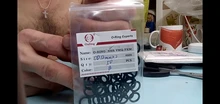 Anillo de goma negro NBR, lote de 50 unidades, OD5/5,5/6/6 5/7/8/8 5/9/10/10 5/11/11, anillo redondo de 5/12/13x2mm, juntas de sellado de aceite