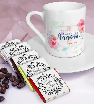 Personalized Day Today My Mother Turkish coffee Cup and Chocolate Set-1
Personalized Day Today My Mother Turkish coffee Cup and Chocolate Set-1
