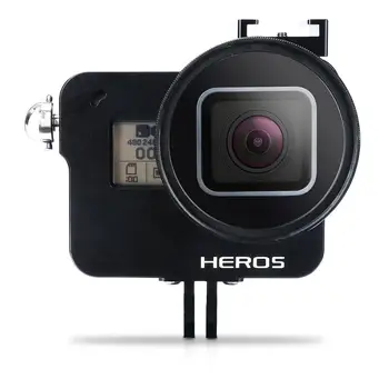 Hot Aluminum Alloy CNC Side Open Housing Camera Shell Case for GoPro Hero 7/6/5 Metal Skeleton Protective Cage Backdoor Case
Hot Aluminum Alloy CNC Side Open Housing Camera Shell Case for GoPro Hero 7/6/5 Metal Skeleton Protective Cage Backdoor Case