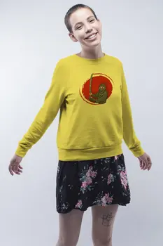 Angemiel Wear Samurai Ninja Yellow Women Sweatshirts 
Angemiel Wear Samurai Ninja Yellow Women Sweatshirts