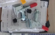 Abrazaderas de palanca de liberación rápida Horizontal para carpintería, GH-201A, 27kg, GH101A50Kg, 1 Uds.