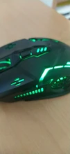 Ratón óptico LED ajustable para Gaming, 2400DPI, profesional, ergonómico, para PC, portátil, con cable USB