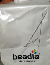 Agujas para adornos de cuentas, herramientas de acero inoxidable con apertura Central curvada, alfileres para hilo de cuentas, fácil fabricación de joyas, 5/1 Uds.