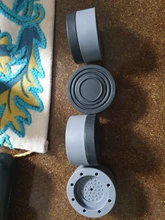 Alfombrilla de goma fija Universal para lavadora, almohadillas de pies antivibración para lavadora, secadora, frigorífico, almohadillas fijas, 4 Uds.