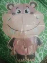Globos de papel de aluminio con dibujos de animales para niños, Globos de aire de ardilla, zorro, decoraciones para fiesta de cumpleaños, juguetes inflables de erizo
