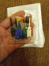 Clips Analyzers Test-Hooks Flattening-Test Logic Flat-Hook-Connection for Red Black Yellow