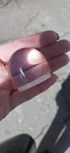 Tope de puerta acrílico para el hogar y la Oficina, soporte de puerta autoadhesivo transparente, sin necesidad de perforar, Tope de puerta, protección de paredes, muebles, 1 Uds.