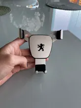 Universal soporte para móvil de coche soporte para aire acondicionado No magnético soporte para teléfono celular para Peugeot 206, 207, 307, 3008, 2008, 308, 408