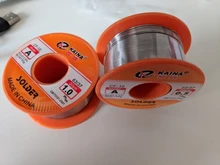 Alambre de estaño de alta pureza para soldadura, rollo de alambre para soldadura de estaño de 0,6/0,8/1/1.2/1.5MM 2.0% 45 pies, colofonia de núcleo fundido