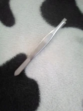 1 Uds cejas pinzas para vello profesional eliminación de vello de cejas pinzas de punta plana de herramienta de acero inoxidable conveniente pequeño No óxido