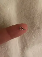 Accesorios de joyería para hacer joyas, mini alfileres con ojales pequeños, 200 unidades, ganchos con ojal, ojales, tornillo roscado, cierres dorados, DIY