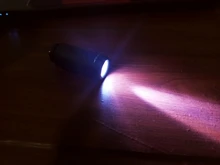 1 Mini llavero linterna de bolsillo USB recargable LED lámpara linterna de luz impermeable