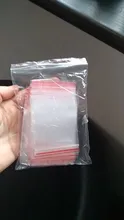 Plastic Bags Shoe-Bag Reclosable Zip-Lock Poly Small 100pcs/Pack Thickness-0.05mm