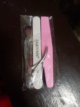 Conjunto de herramientas para manicura, tira de pulido, limas de uñas, Tijera para piel muerta, tenedor con piel muerta, removedor de manicura