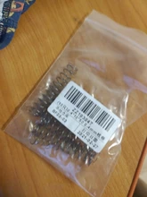 Resorte de compresión pequeño de acero, resorte de presión de retorno mecánico OD de 3mm y 4mm, 0,4x3, 4, 5, 6, 7, 8, 9, 10mm x 5-50mm, 10 Uds.