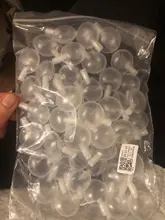 Juguetes de plástico de 4 tamaños, 50 Uds., chirriantes, fabricante de ruido, inserto de accesorios, repuesto de reparación