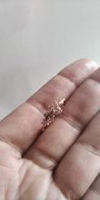 HOMOD-abalorios de anillo de plata de cristal para mujer, anillo redondo para el dedo de Cz transparente grande Diy, joyería de Color plateado para fiesta y boda